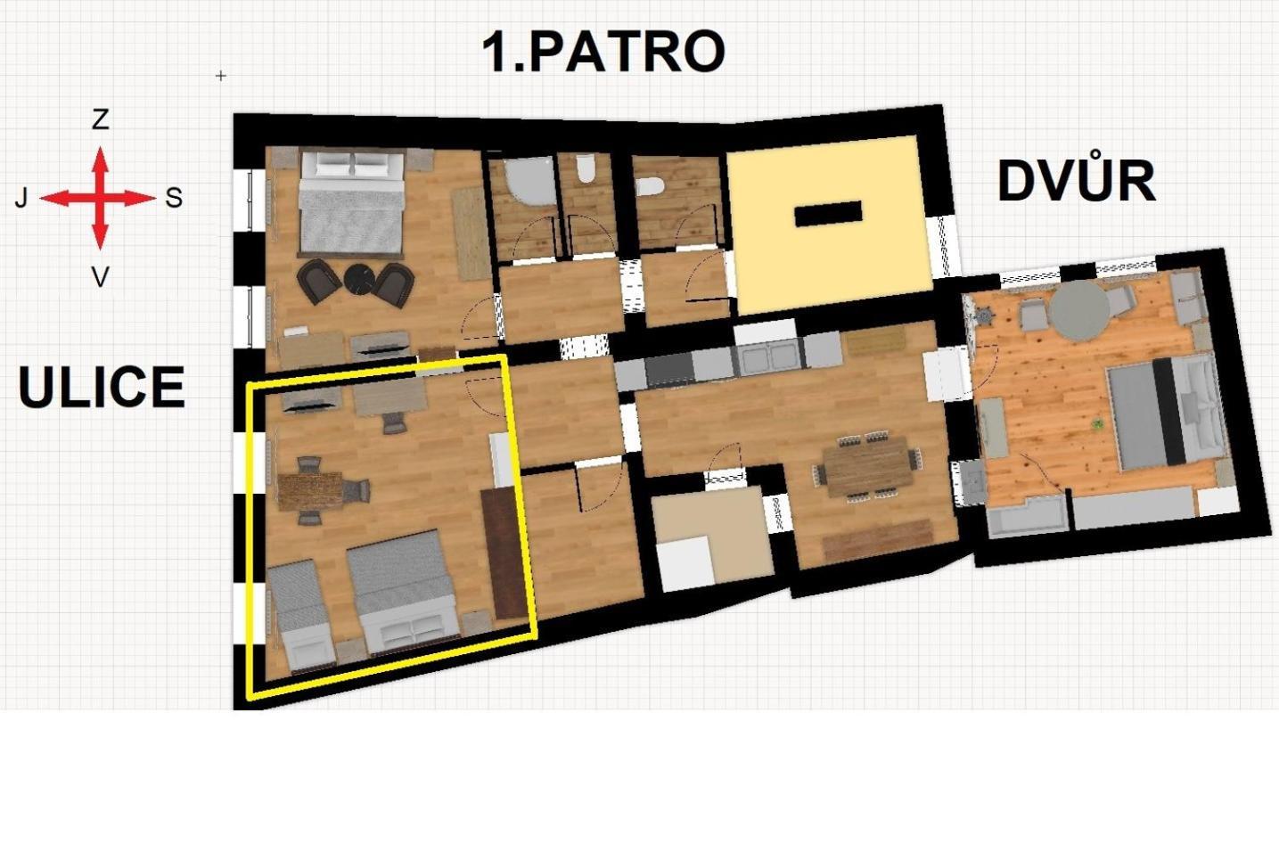 Ferienwohnung Rehoruv Dum Jihlava Zimmer foto