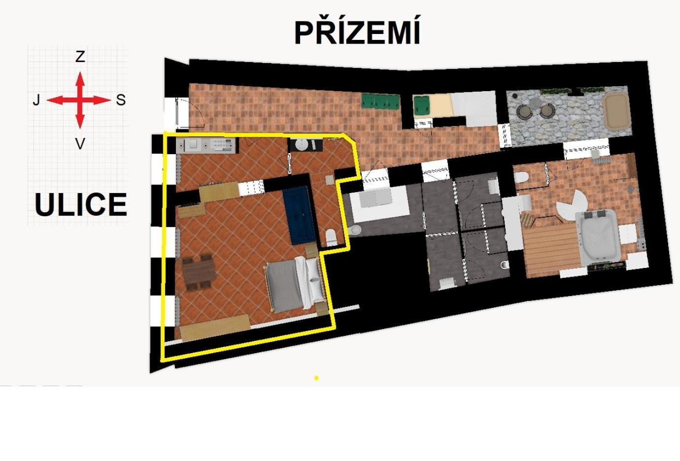 Ferienwohnung Rehoruv Dum Jihlava Zimmer foto
