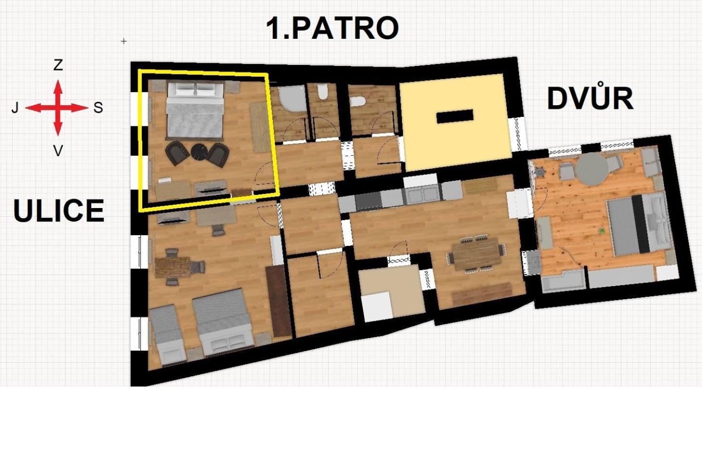Ferienwohnung Rehoruv Dum Jihlava Zimmer foto